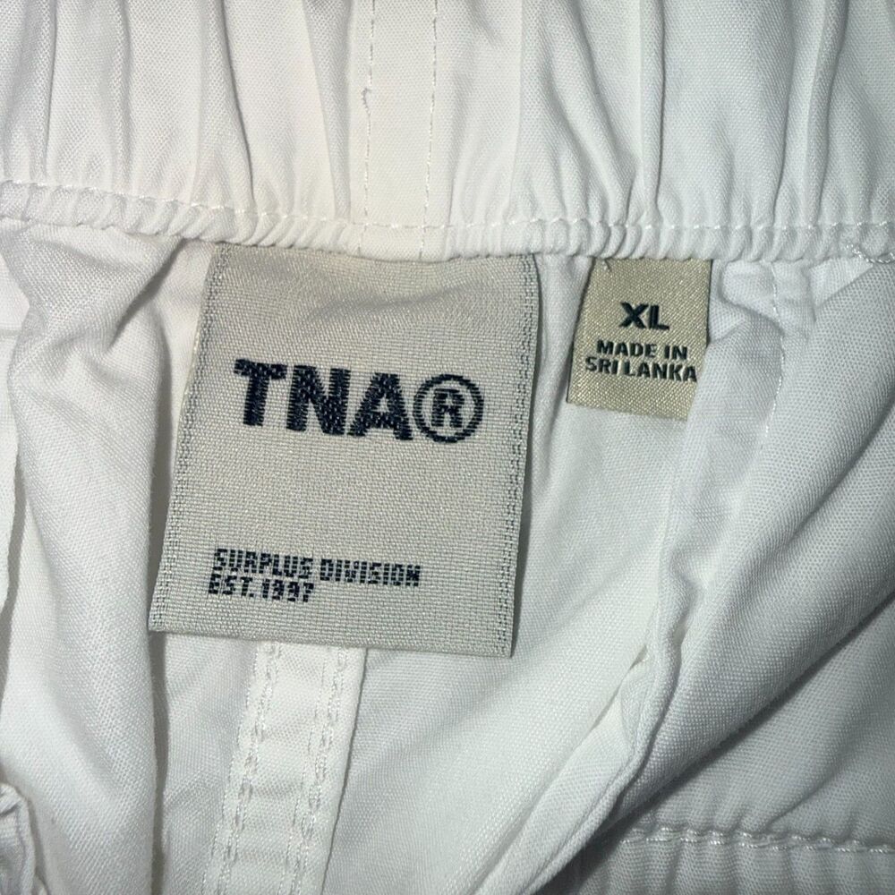 Aritzia TNA Parachute Pant - White XL - Picture 7 of 8